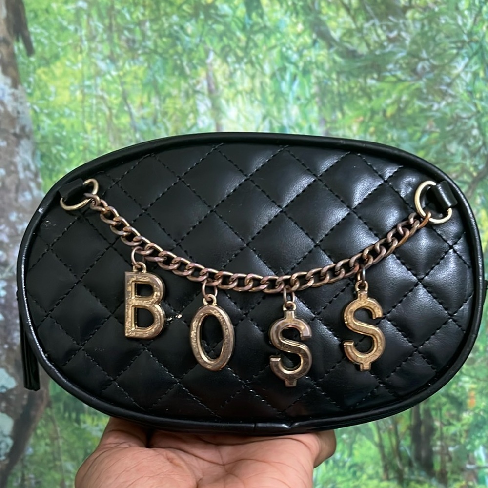 Boss Black Quilted Women's Bag